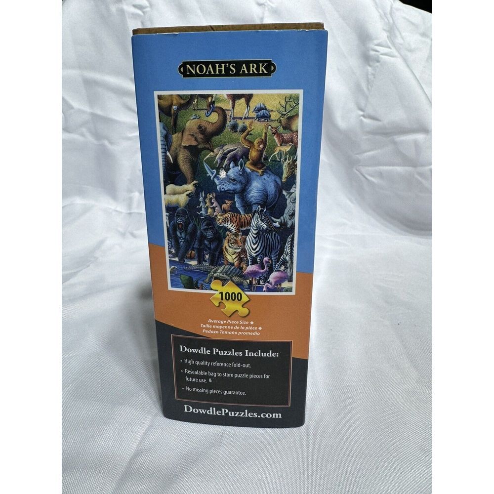 DOWDLE "NOAH'S ARK" RARE PUZZLE 1000 pieces--SEALED NEW IN‎ BOX - Picture 4 of 8